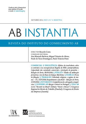 Revista do Instituto do Conhecimento AB Instantia - eBook - INST. CONHEC.ABREU ADVOG & RICARDO COSTA