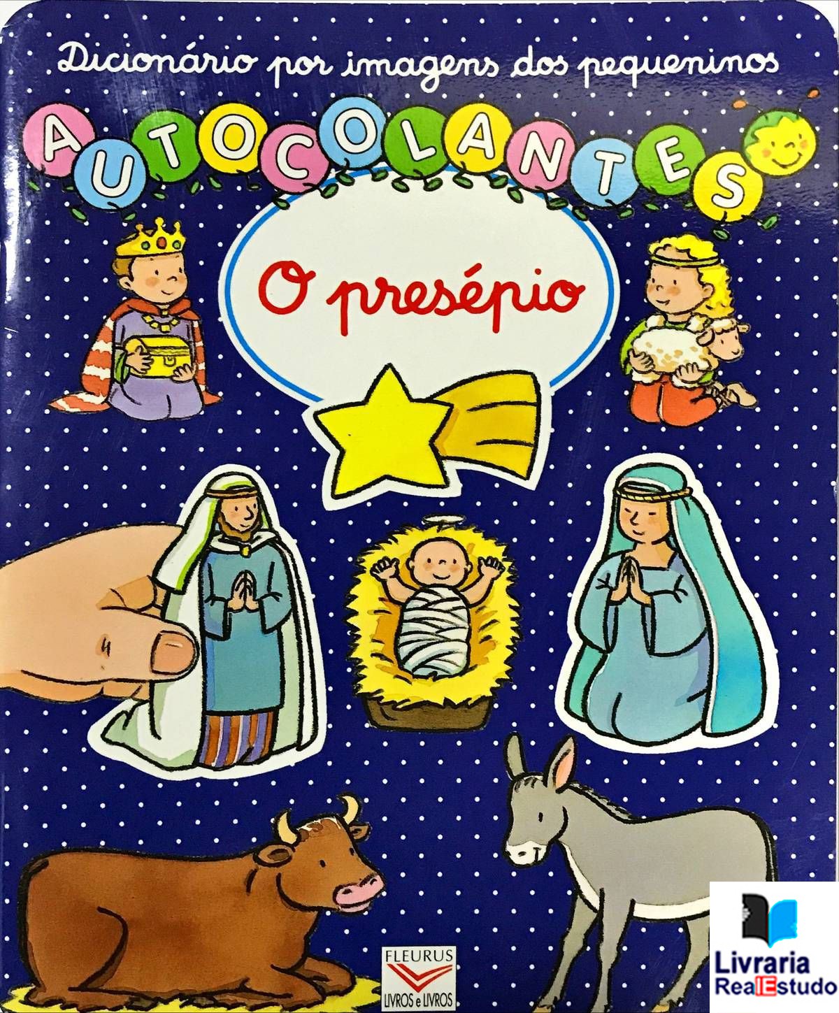 autocolantes, o presépio