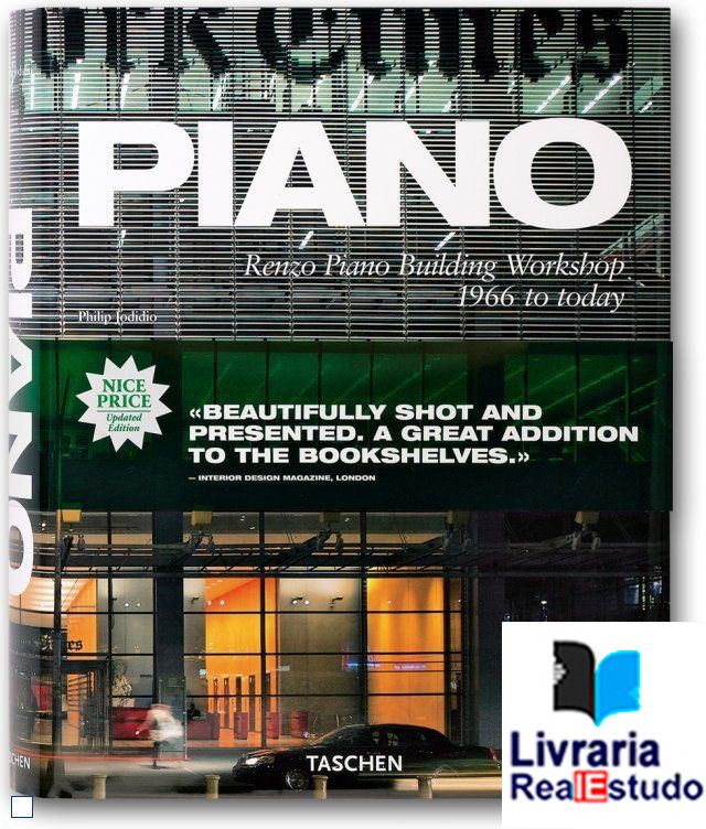 Piano, Renzo Piano Building Workshop, 1966 to today, castelhano,italiano, português