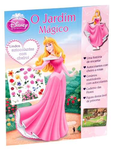 O Jardim Mágico - Lindos Autocolantes com Cheiro! - DISNEY