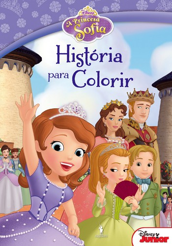A Princesa Sofia - História para colorir - DISNEY