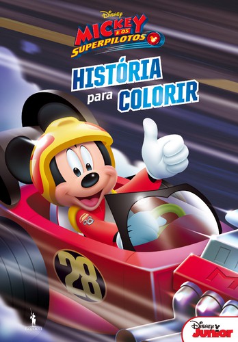 Mickey e os SuperPilotos - História Para Colorir - DISNEY