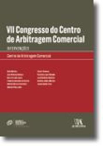VII CONGRESSO CENTRO  ARBITRAGEM COMERC. - CORDEIRO, ANTÓNIO MENEZES