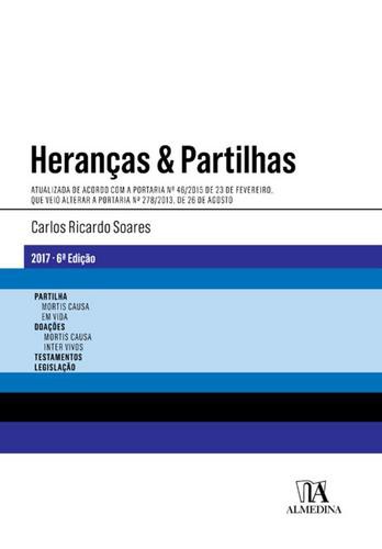 Heranças e Partilhas - eBook - SOARES, CARLOS RICARDO SOUSA
