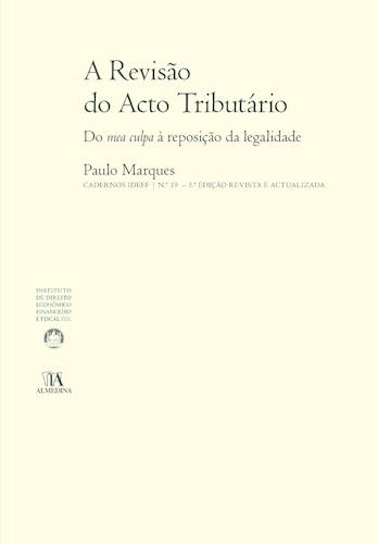 A Revisão do Acto Tributário - eBook - MARQUES, PAULO