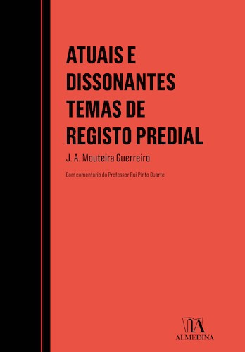 Atuais e Dissonantes Temas de Registo Predial - eBook - GUERREIRO, J. A. MOUTEIRA