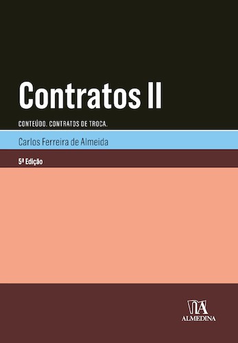 Contratos II - 5ª Edição - eBook - ALMEIDA, CARLOS FERREIRA DE