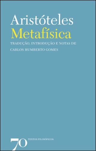 Metafísica - ARISTOTELES