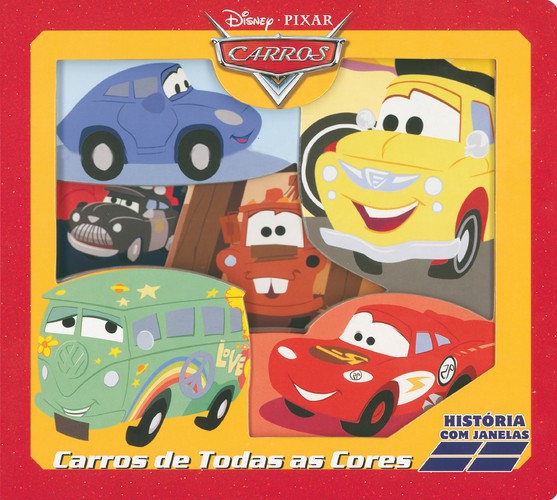 Carros de Todas as Cores - Carros Janela - DISNEY