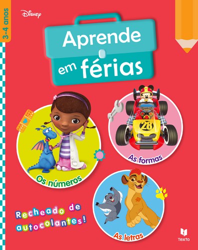 Aprende em Férias 3-4 Anos - DISNEY