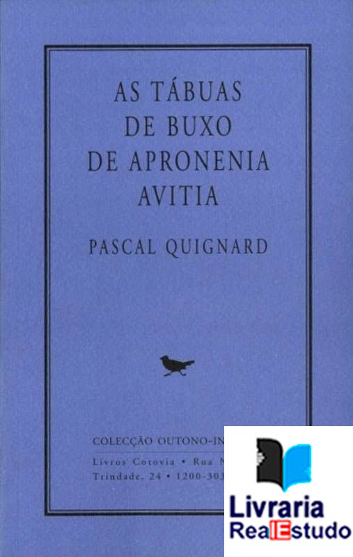 As tábuas de buxo de apronenia Avitia