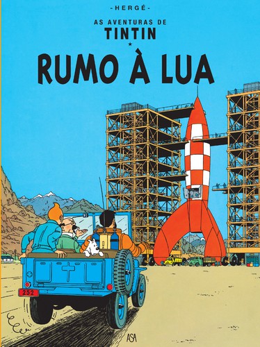 Rumo à Lua - HERGÉ