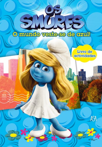 O Mundo Veste-se de Azul! - Livro de Atividades - PEYO