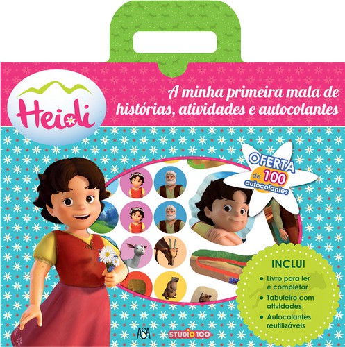 Heidi - A Minha Primeira Mala de Histórias, Atividades e Autocolantes - PERAT, MARIE-FRANÇOISE