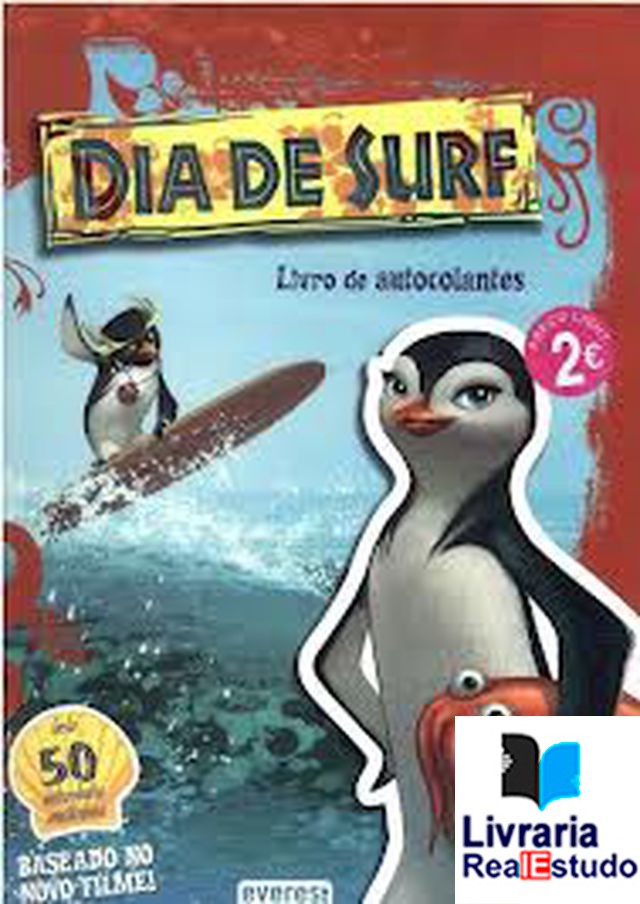 Dia de Surf, Livro de Autocolantes