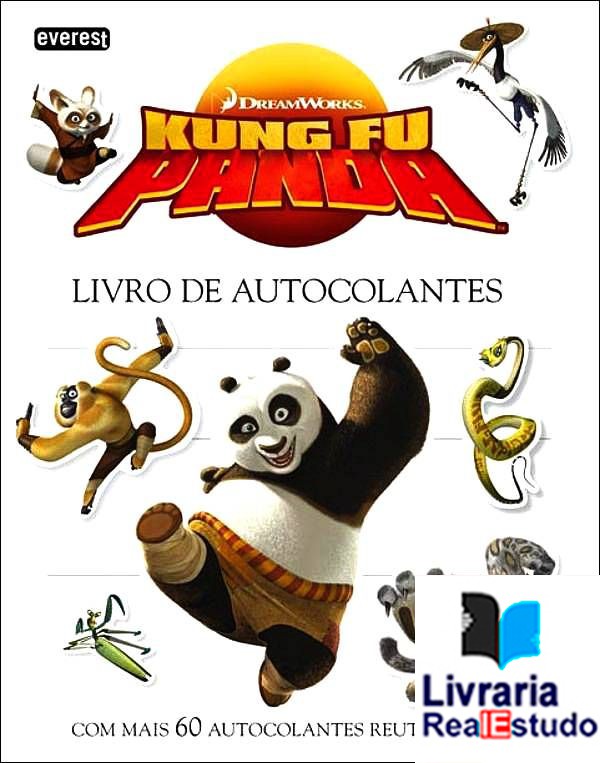 Kung Fu Panda - Livro de autocolantes