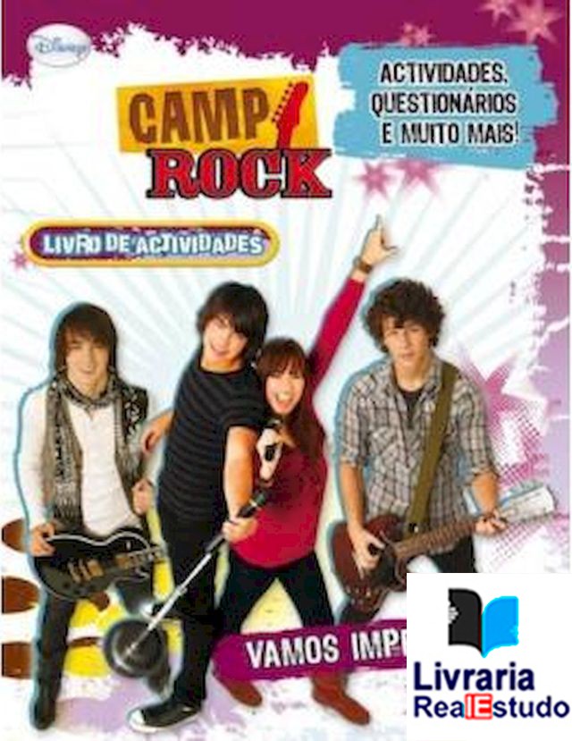 Camp rock actividades questionários e muito mais!