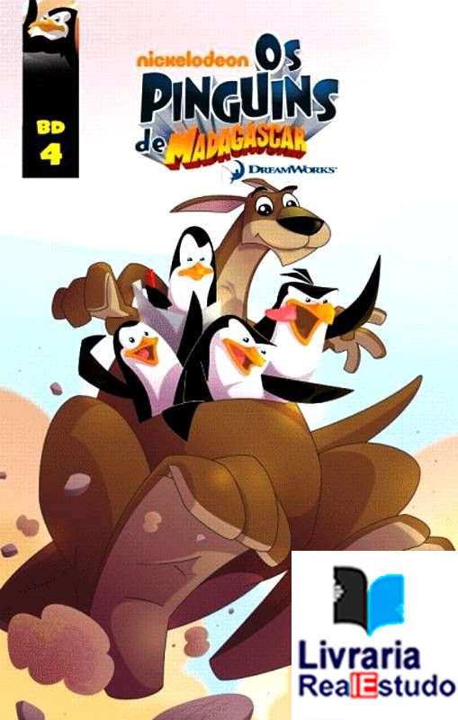 Os Pinguins de Madagáscar, BD4