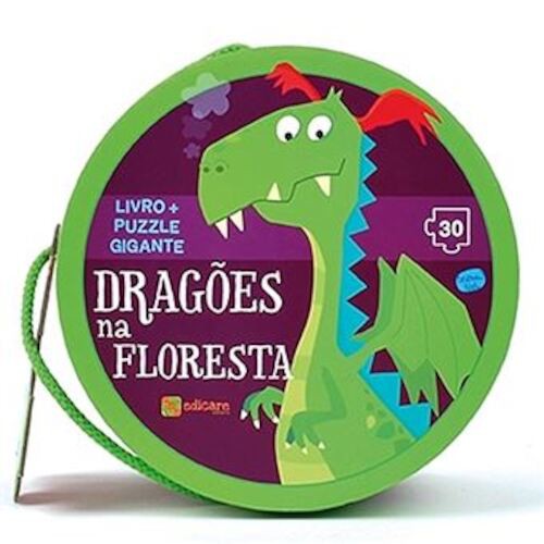 PUZZLE GIGANTE - DRAGOES NA FLORESTA - A.A.V.V.